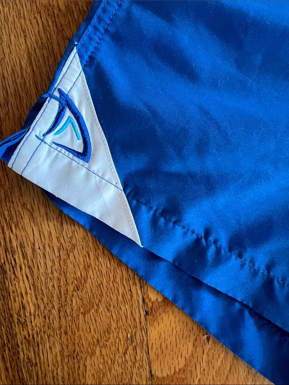 DryFins Royal Classic Blue Boys Swim Trunks with Lime Drawstring Kids 6/7